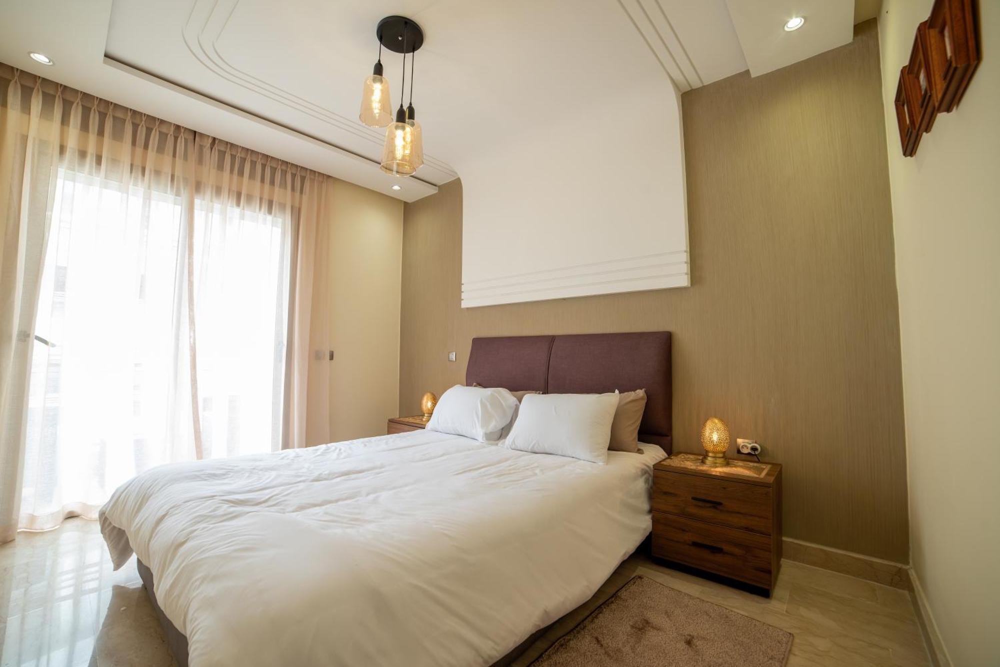 Luxury Seafront Apartment 101Sqm With Wi-Fi And Parking Agadir Esterno foto