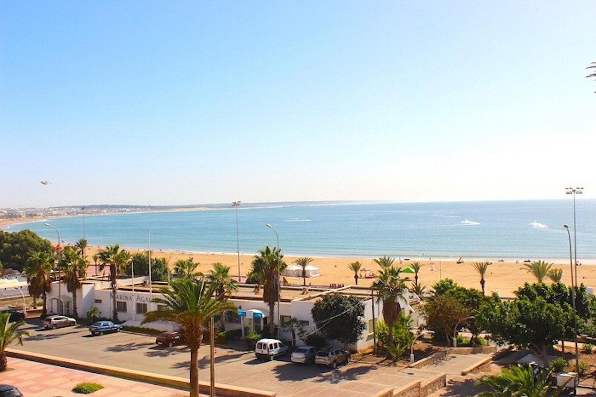Luxury Seafront Apartment 101Sqm With Wi-Fi And Parking Agadir Esterno foto