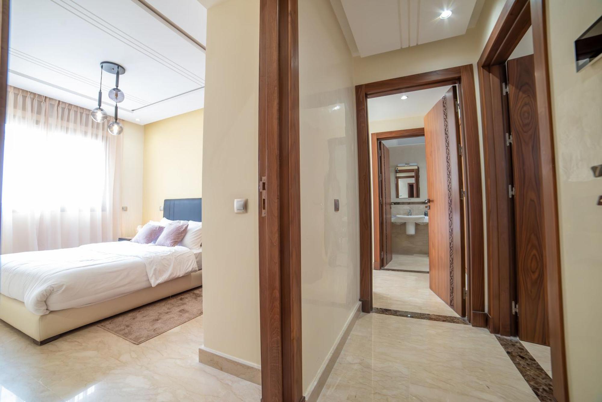 Luxury Seafront Apartment 101Sqm With Wi-Fi And Parking Agadir Esterno foto