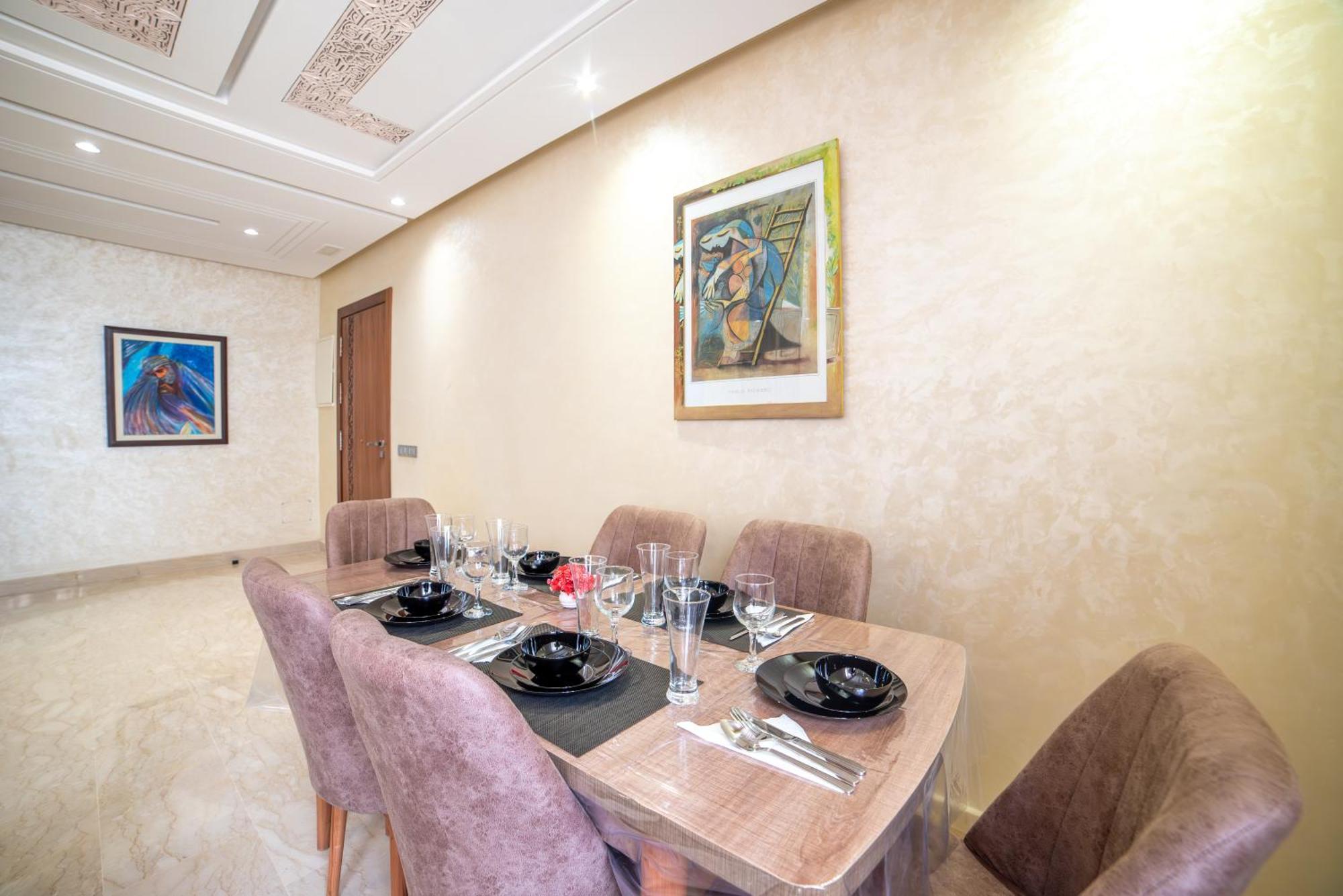 Luxury Seafront Apartment 101Sqm With Wi-Fi And Parking Agadir Esterno foto